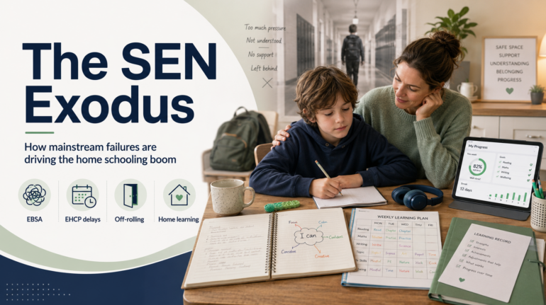 The SEN Exodus: How Mainstream Failures Are Driving the Home Schooling Boom