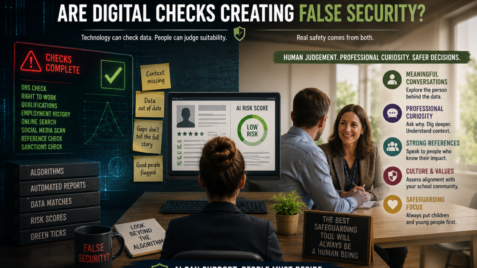 Safer Recruitment in the AI Era: Are Digital Checks Creating False Security?