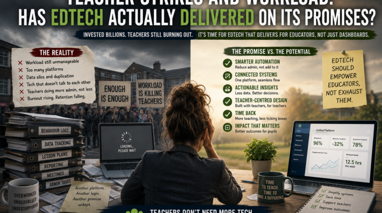 Teacher Strikes and Workload: Has EdTech Actually Delivered on Its Promises?